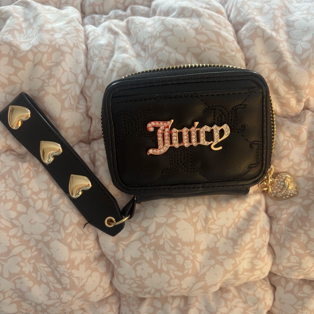 Juicy Couture Wallet with Wristlet Strap